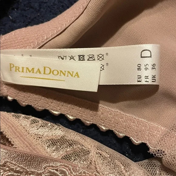 Prima Donna Lace Bra in Blush Pink - Picture 3 of 3